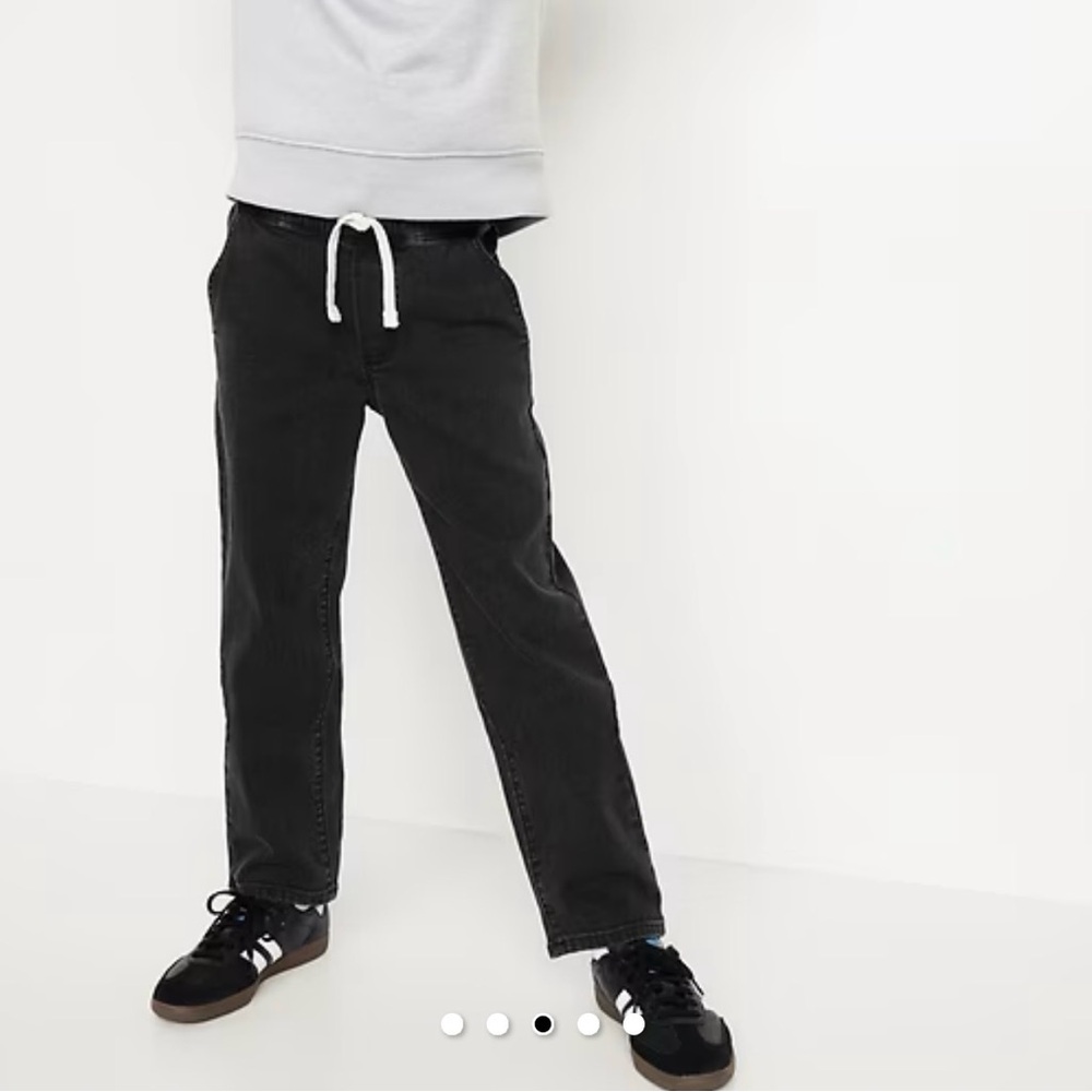 Boys Old Navy Pull-On Straight-Leg Jeans